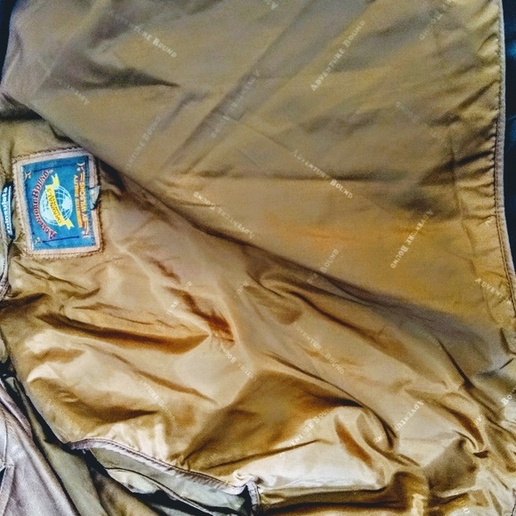 Vintage brown leather Thinsulate jacket! - Picture 6 of 7